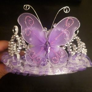 Babygirl butterfly crown